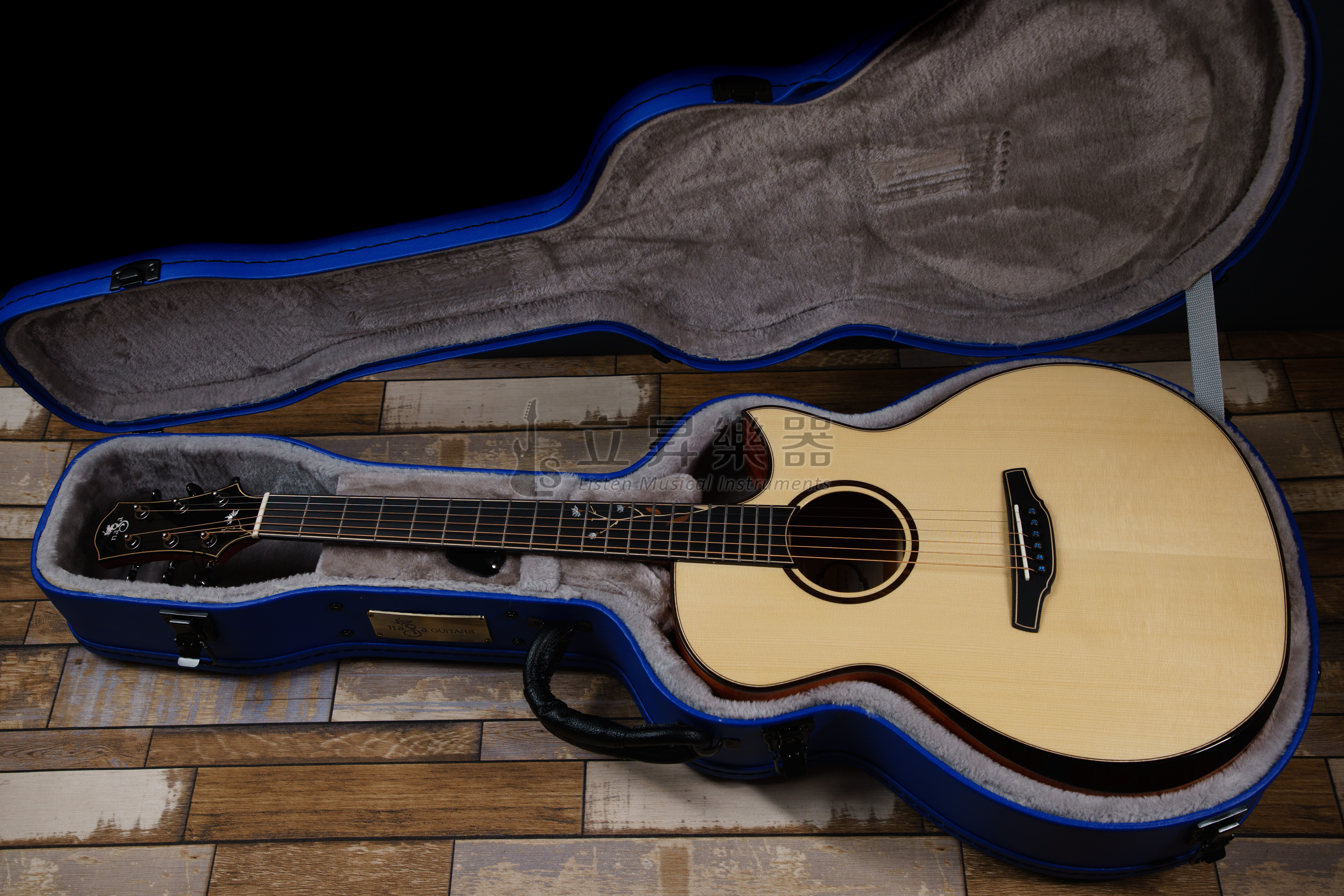 NAGA S-60GAC 光系列 Sungha Jung 鄭晟河代言  A+英格曼雲杉面板 剛果桃花心木側背板 全單 40吋 GA桶身尖缺角 附原廠硬CASE  S 60GAC