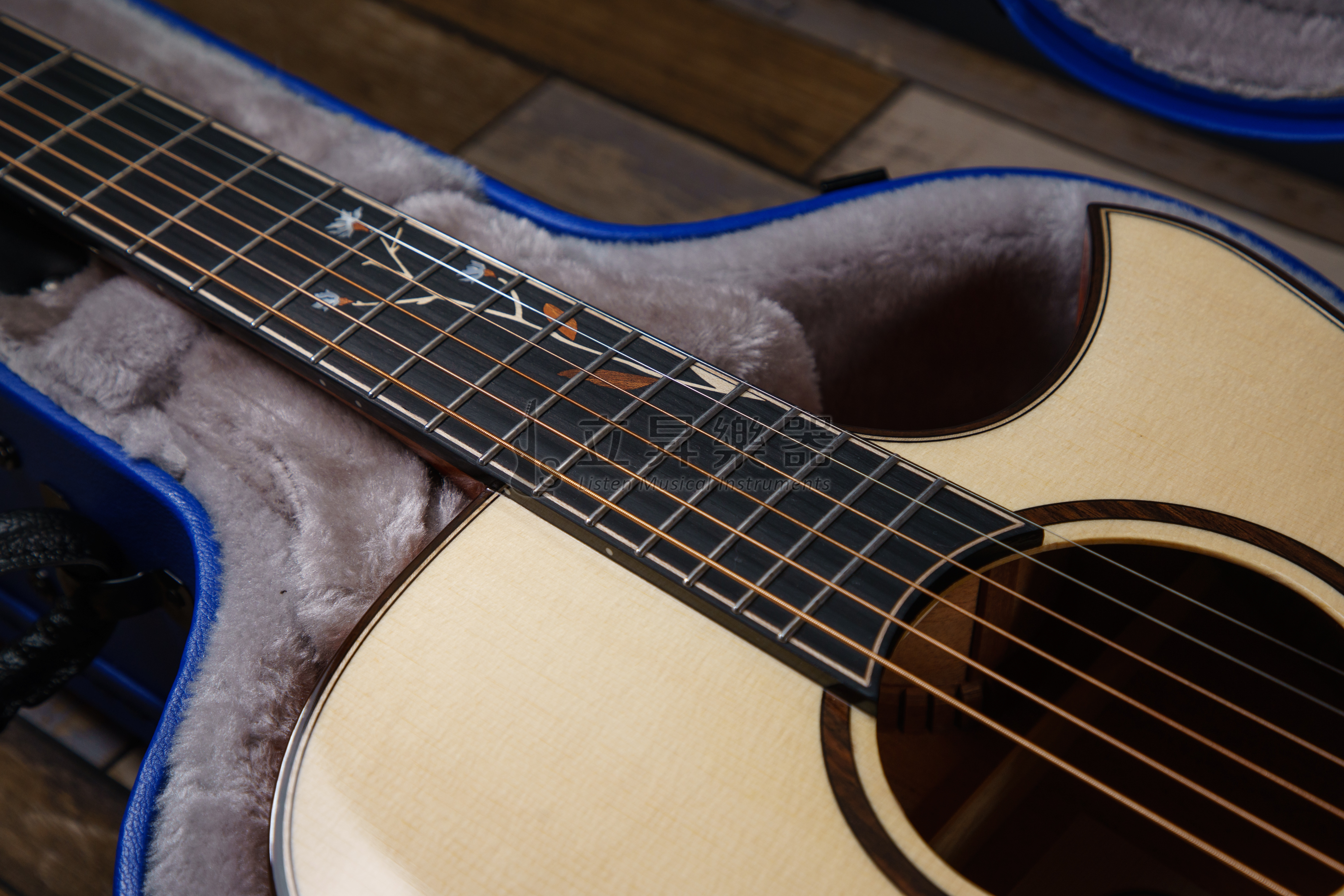 NAGA NAGA S-60GAC 光系列 Sungha Jung 鄭晟河代言 A+英格曼雲杉面板 剛果桃花心木側背板 全單 40吋 GA桶身尖缺角 附原廠硬CASE S 60GAC 第 3 張圖片｜三峽吉他 / Bass