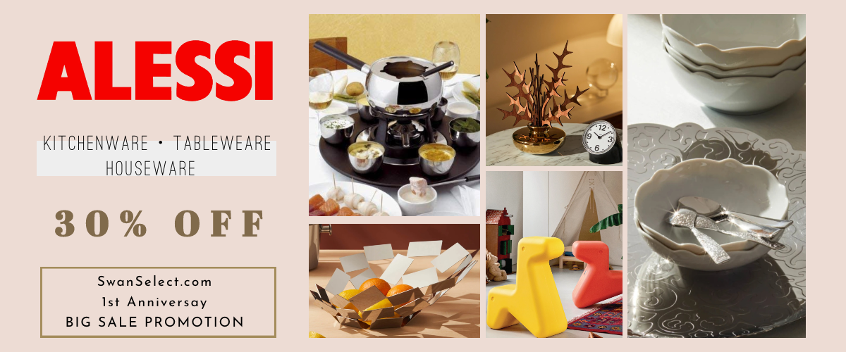 Alessi 30% off discount promotion