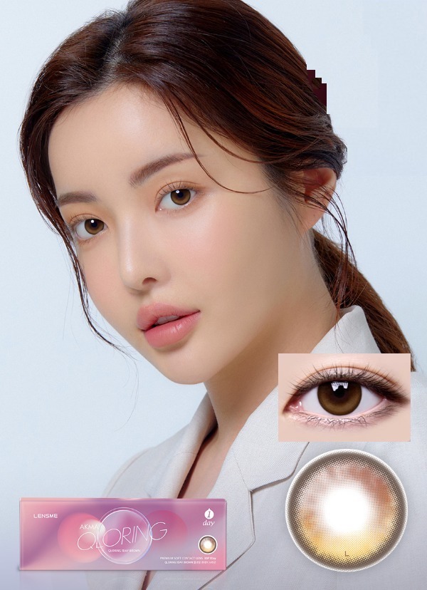 Lensme Akma Qloring 1 Day (30片)(Brown)