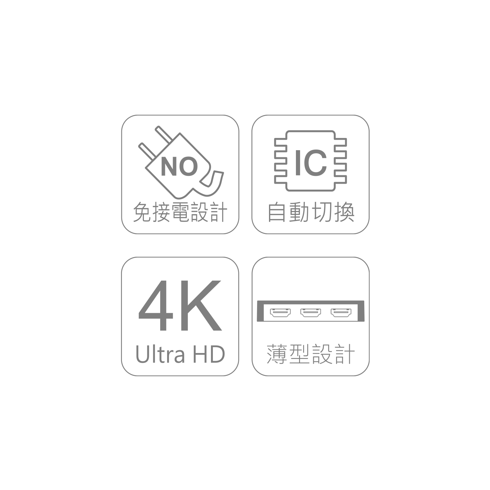 DAO505 多功能三進一出HDMI切換器