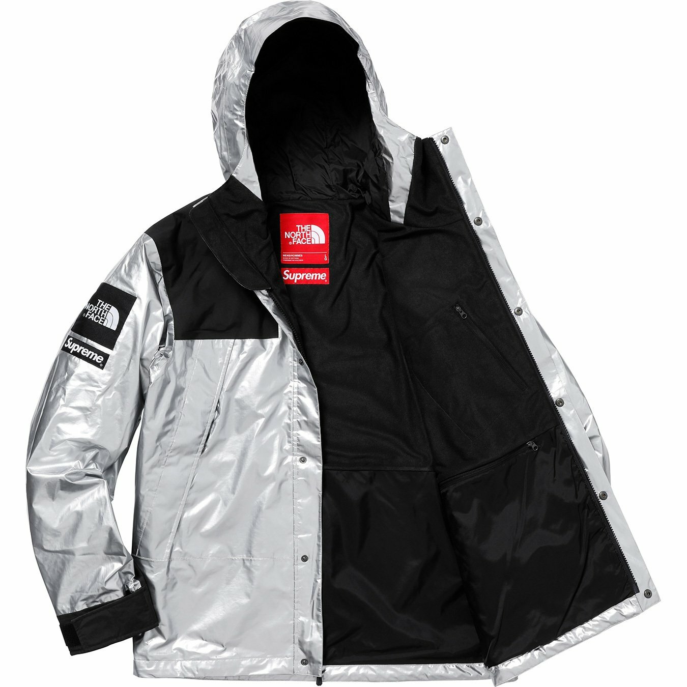 SUPREME X THE NORTH FACE METALLIC MOUNTAIN PARKA 風衣外套金