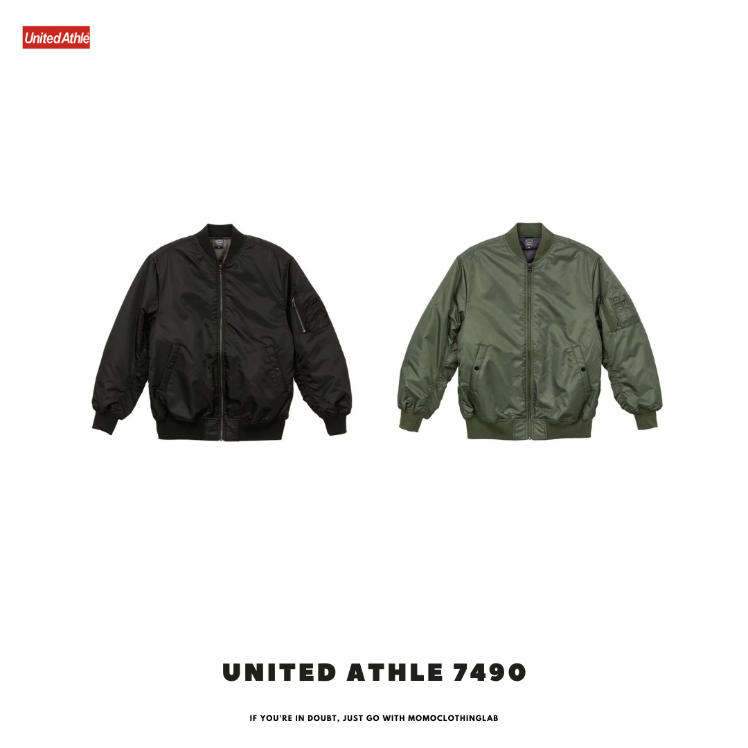 United Athle MA1飛行外套 內裡鋪棉 2色 3749001