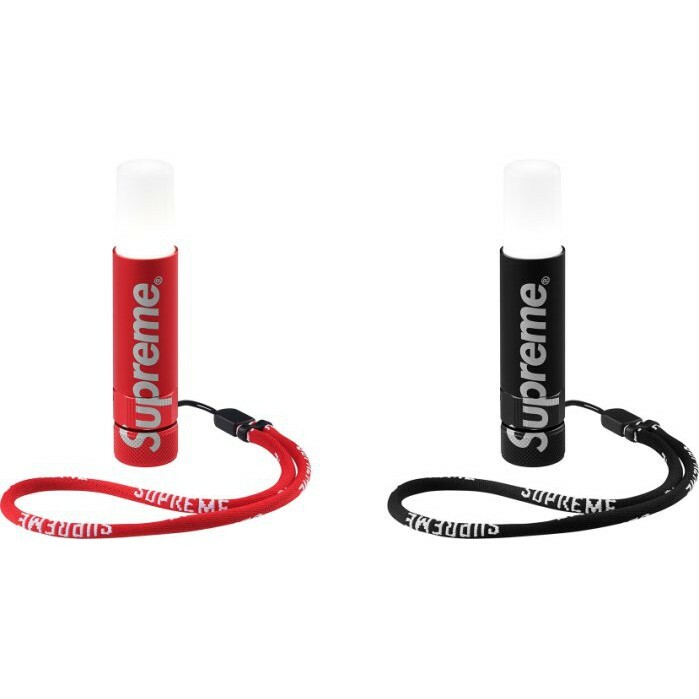 SUPREME NITECORE Mini Magnetic Flashlight 手電筒 黑/紅-FW17A67