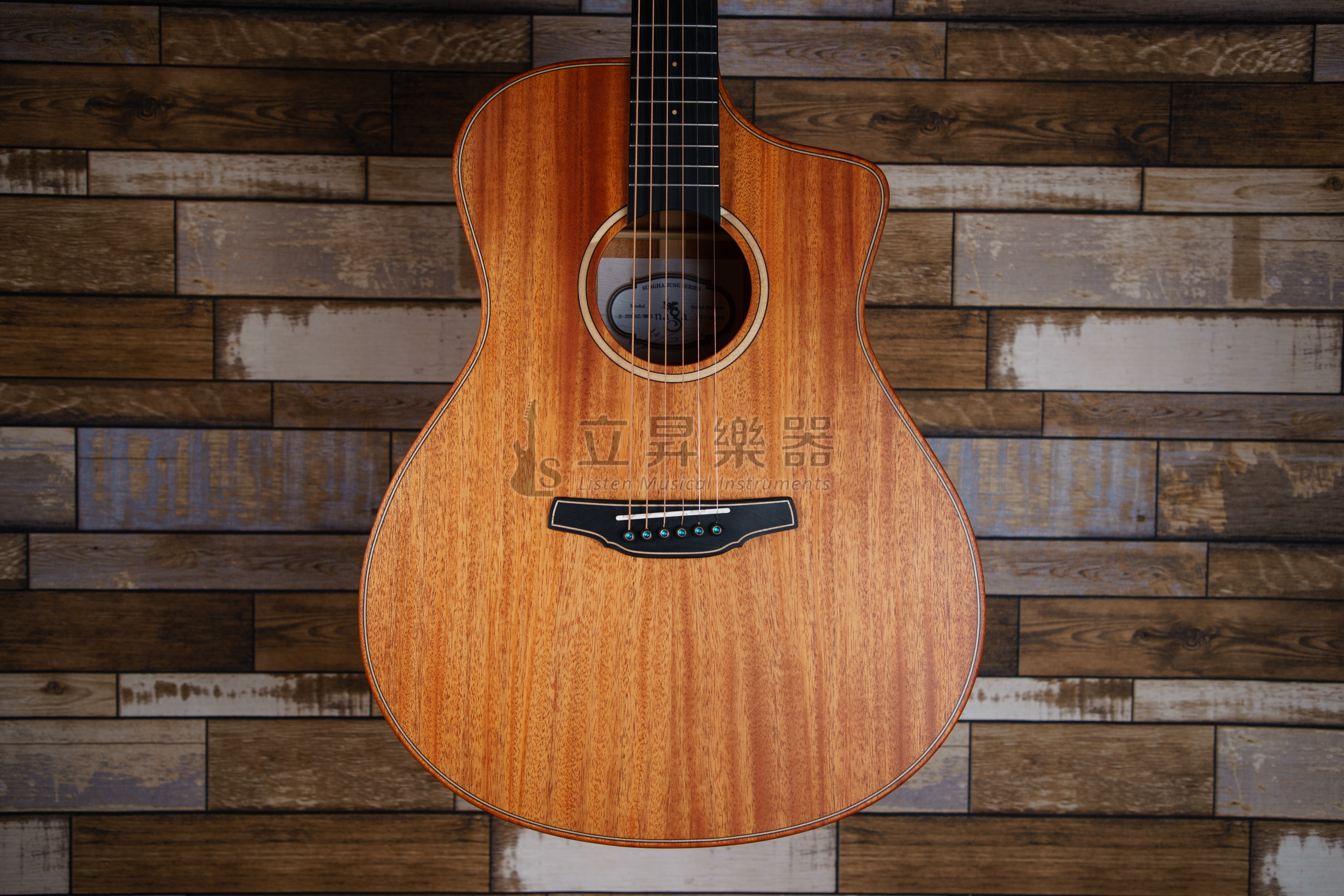 NAGA NAGA S-30GAC/MNS 光系列 Sungha Jung 鄭晟河代言 全桃花心 全單板 40吋 GAC桶身 附原廠厚琴袋 30GAC 第 3 張圖片｜三峽吉他 / Bass