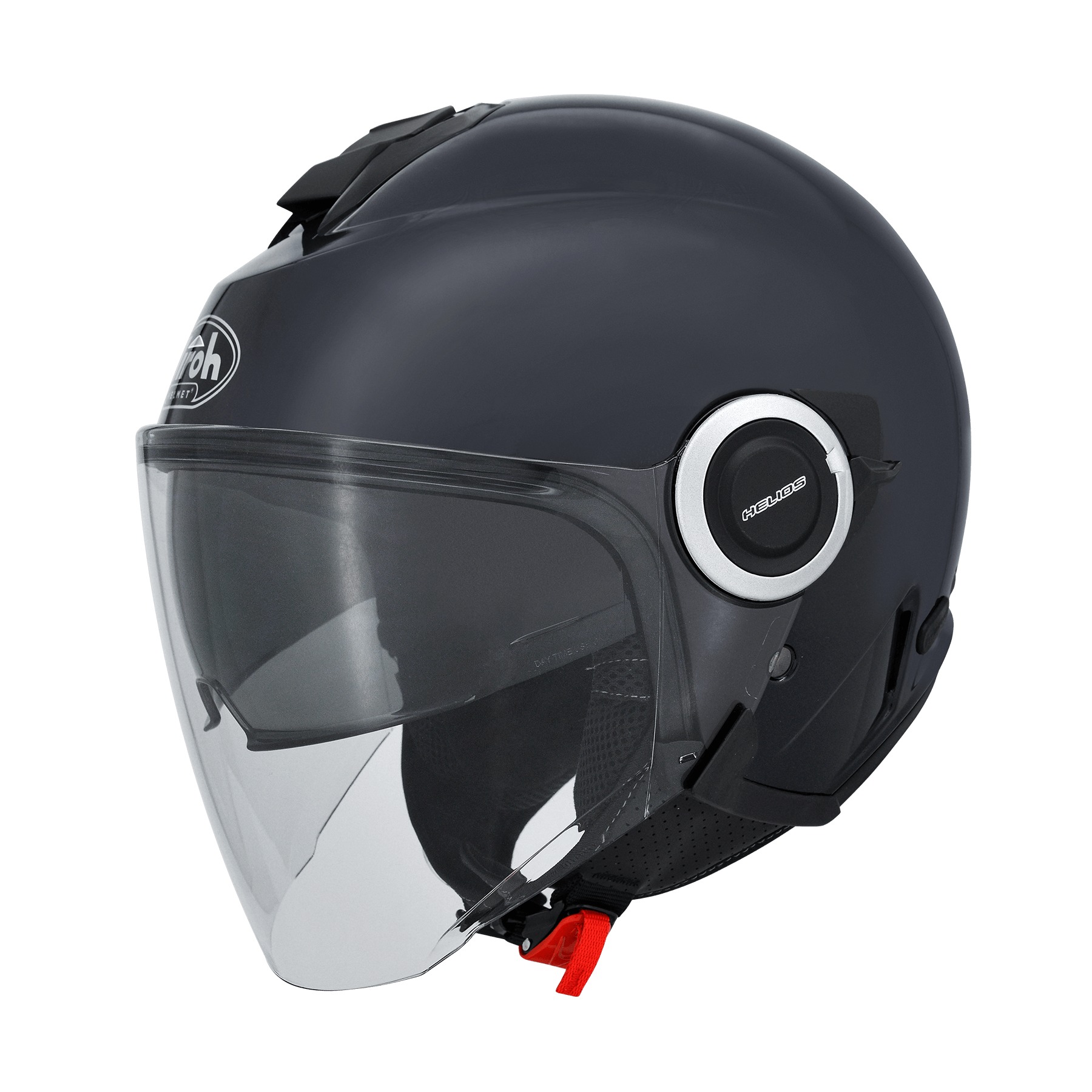 AIROH HELIOS 素色 曜石黑 3/4罩