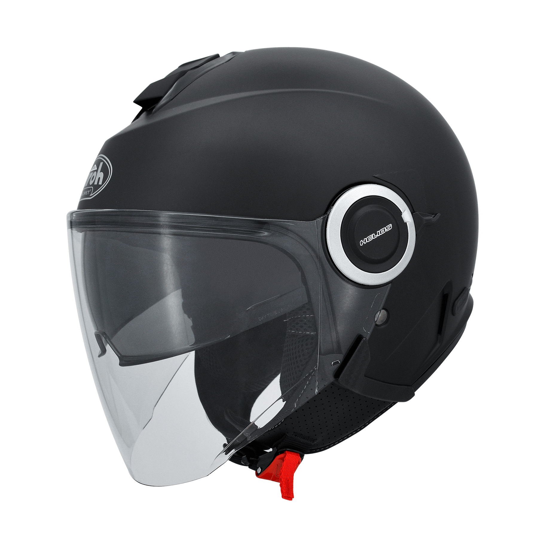 AIROH HELIOS 素色 消光黑 3/4罩