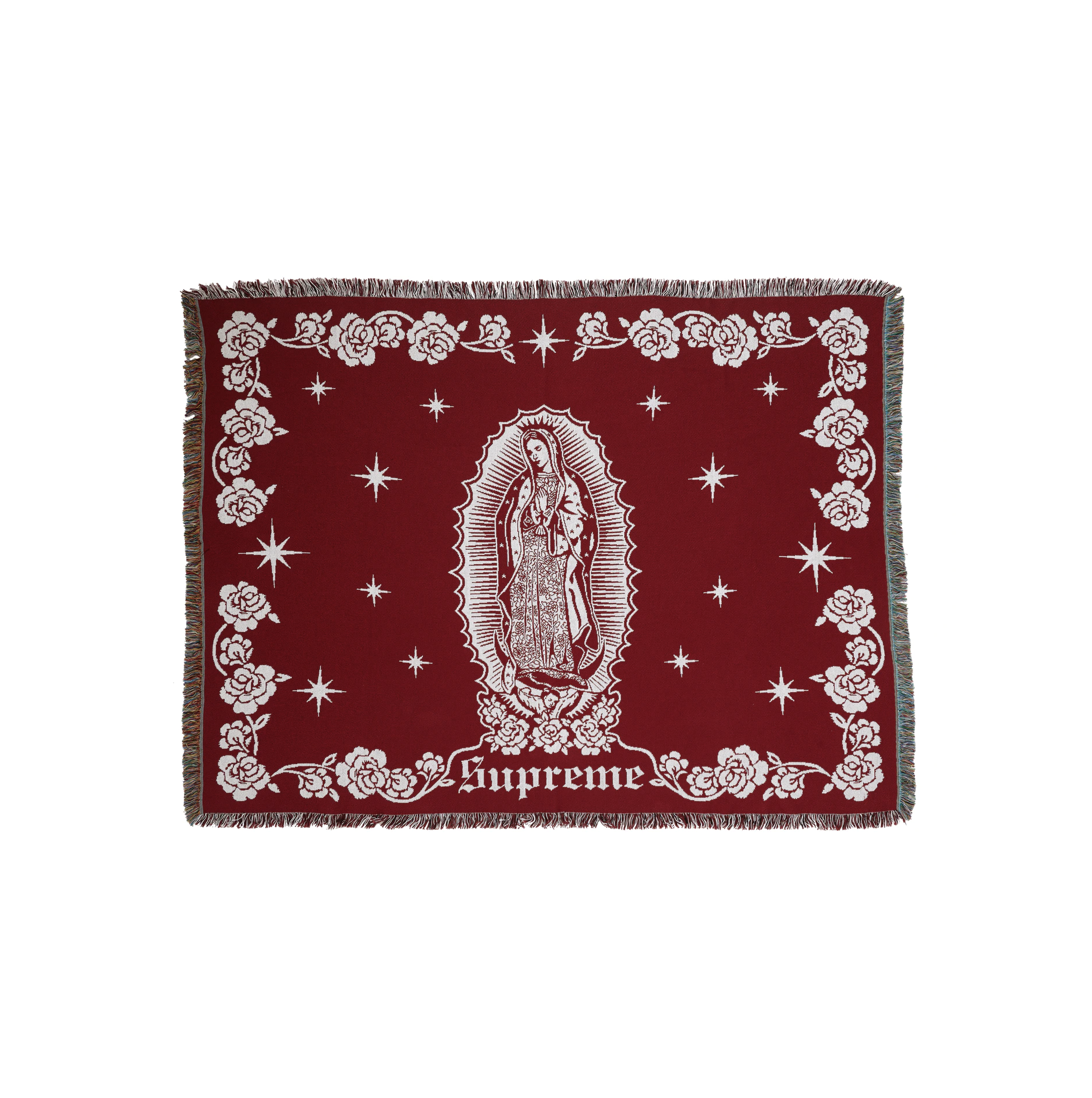 Supreme Virgin Mary Blanket 赤 original.png?1638536022