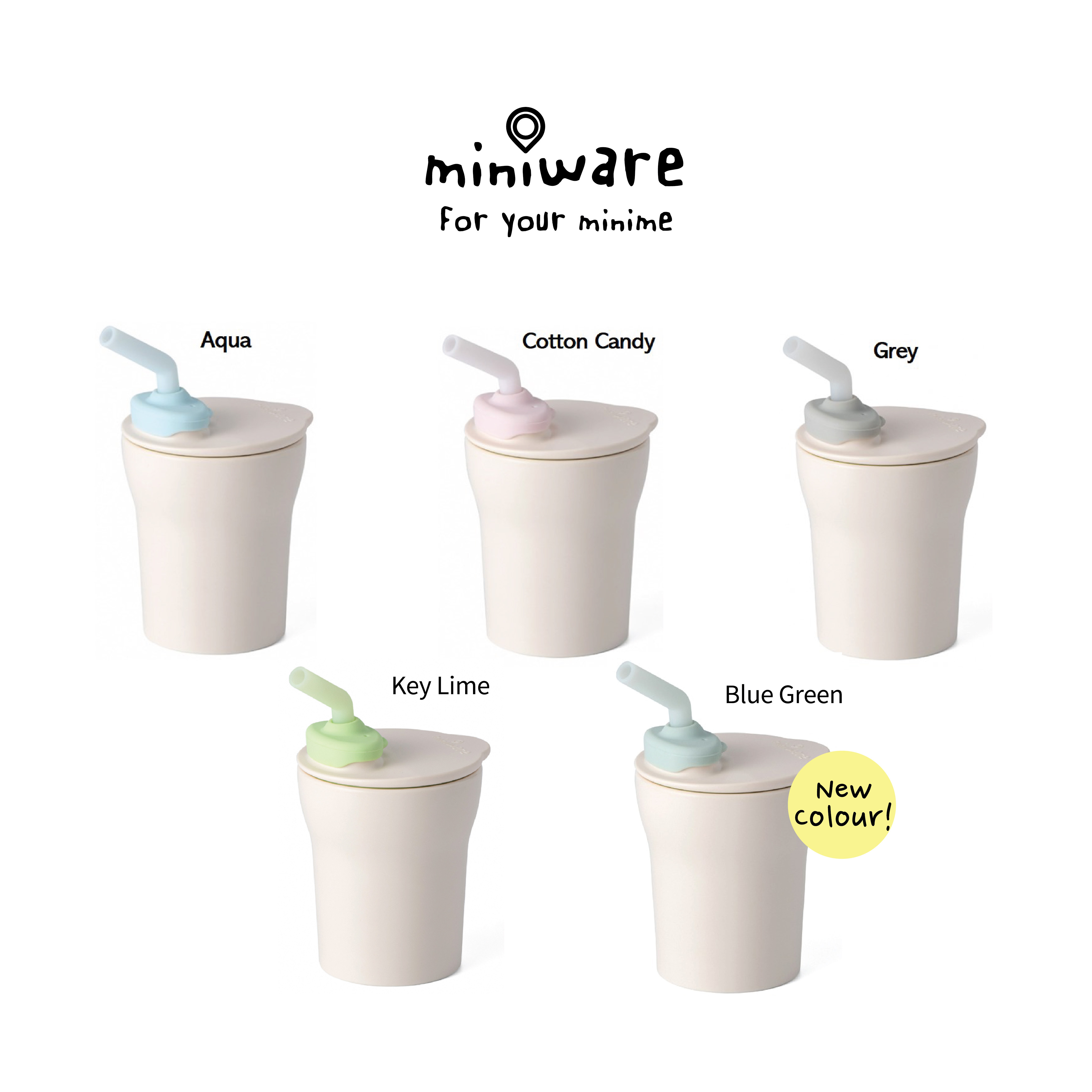 Miniware 1-2-3 Sip! Sippy Cup