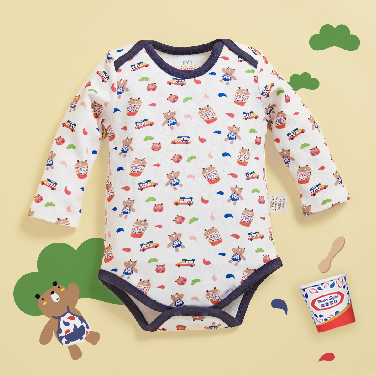 「富熊」包屁衣