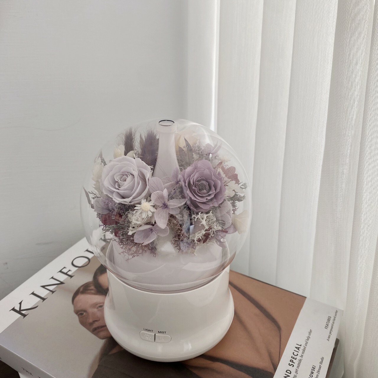 永生花水氧機-薰衣草紫