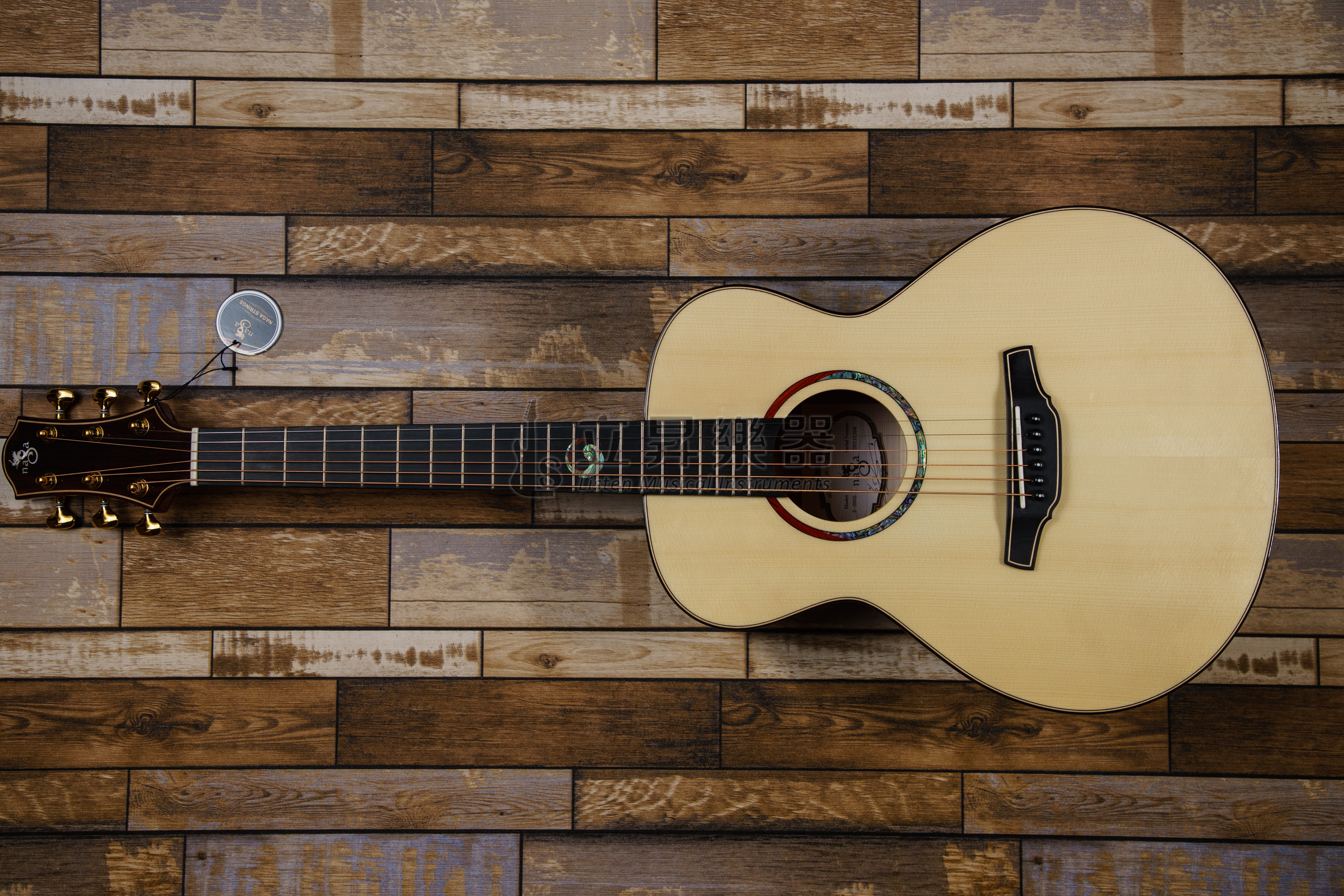 NAGA S-20GS 光系列 Sungha Jung 鄭晟河代言 英格曼雲杉面板 玫瑰木側背 面單板 36吋 GS桶身 附原廠厚琴袋 S 20GS