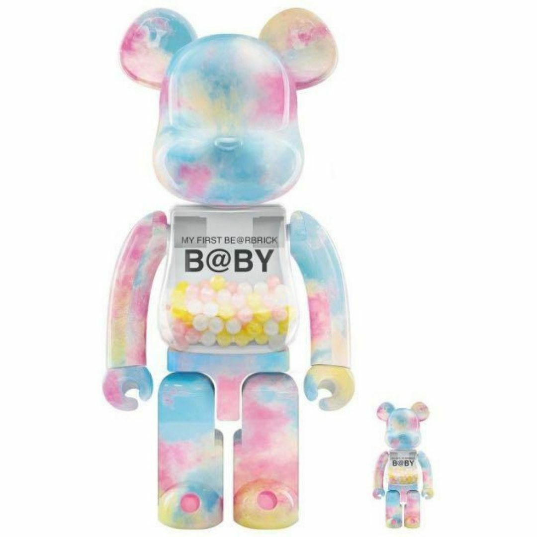 MY FIRST BE@RBRICK B@BY MARBLE 100%&400%メディコムトイ