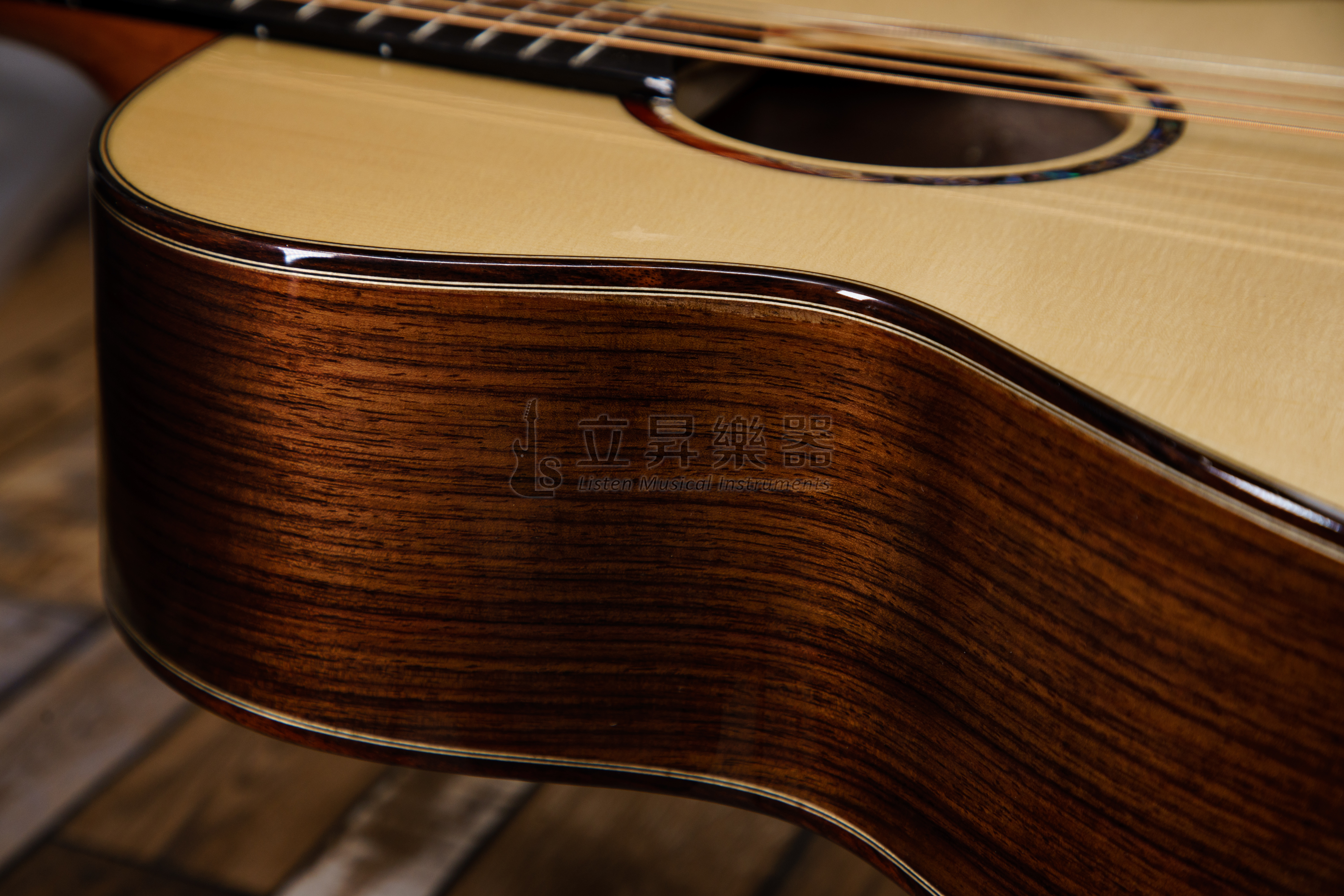 NAGA NAGA S-20GAC 光系列 Sungha Jung 鄭晟河代言 英格曼雲杉面板 玫瑰木側背 面單板 40吋 GA桶身 附原廠厚琴袋 第 6 張圖片｜三峽吉他 / Bass