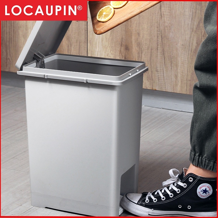 Locaupin 15L/20L Foot-on Sorting Bins Large Garbage Storage Box Plastic  Garbage Dustbin - China Locaupin 15L/20L Foot-on Sorting Bins and E Garbage  Storage Box price