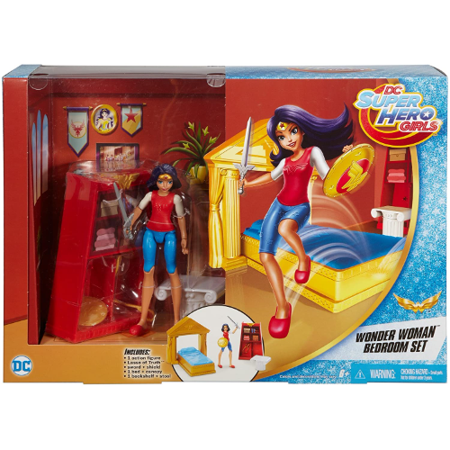DC Super Hero Girls Wonder Woman Bedroom Set