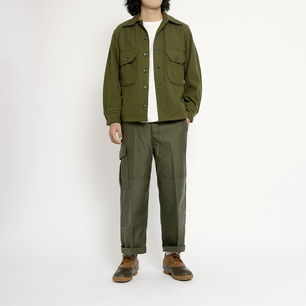 US ARMY 公發羊毛襯衫外套