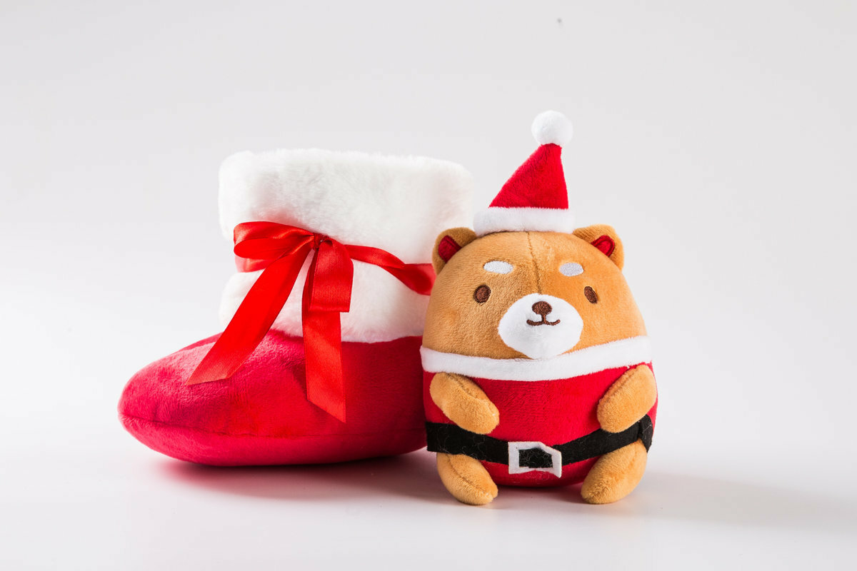 Petsuperpet - 寵物聖誕公仔-聖誕襪+熊
