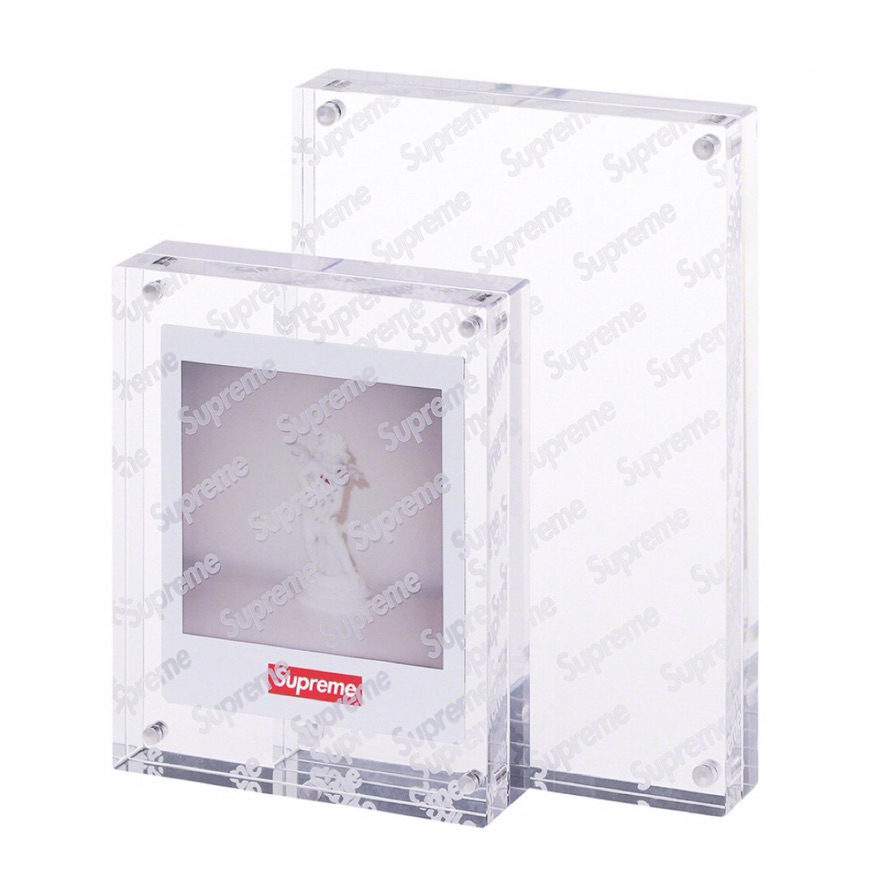 SUPREME ACRYLIC PHOTO FRAME (SET OF 2) 相框-SS19A51