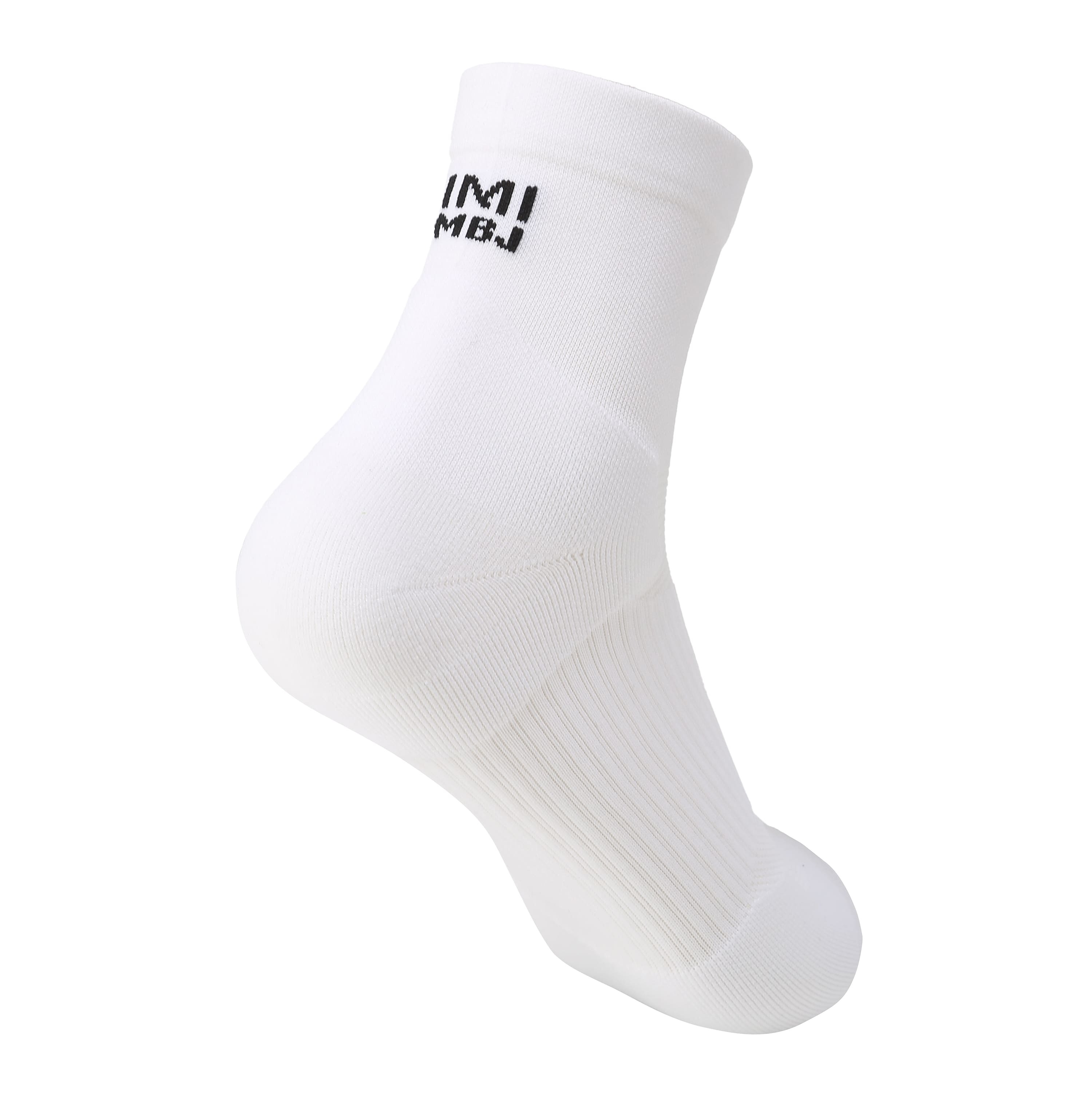海寧專屬｜足底筋膜炎襪｜白 · 壓力1/2襪