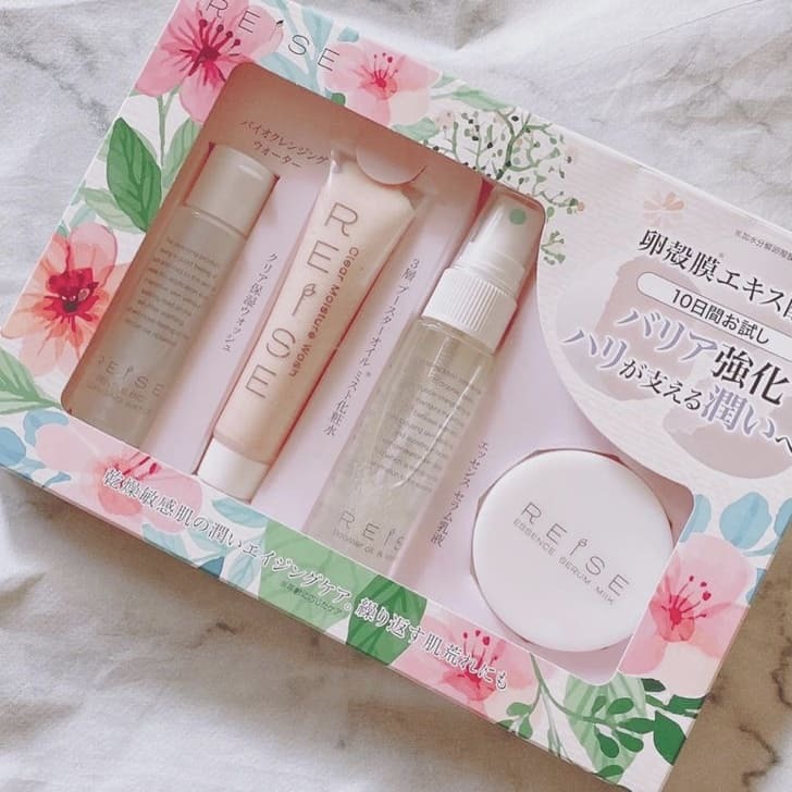 REISE 蛋殼膜護膚套裝 Moisturizing 4-step kit