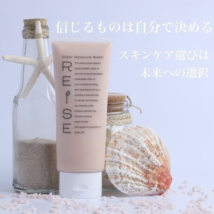 REISE 氨基酸羽毛泡沫潔面 Clear Moisture Wash 105g