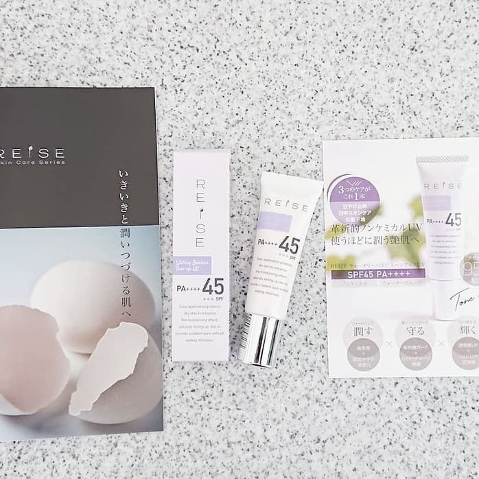 REISE Watery Barrier Tone Up UV 防曬霜隔離妝前乳SPF45 30g 敏感肌嬰兒可用