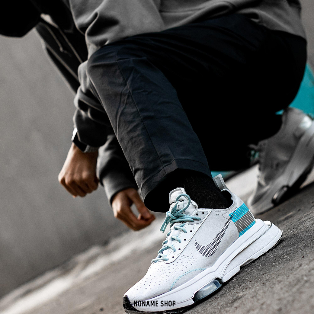 💥出清特價💥 NIKE Air Zoom Type N.354 SE 3M 氣墊 解構 休閒鞋 灰藍 (男款)