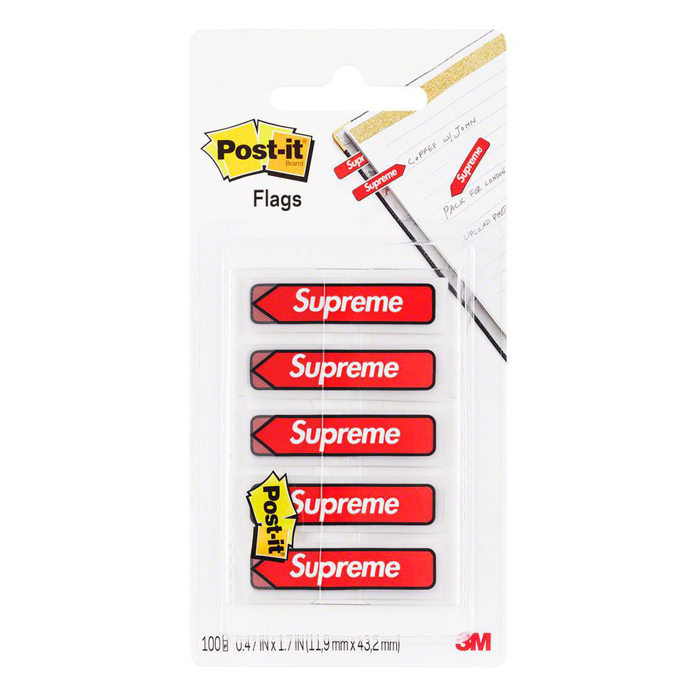 SUPREME POST IT FLAGS 3M 便利書籤