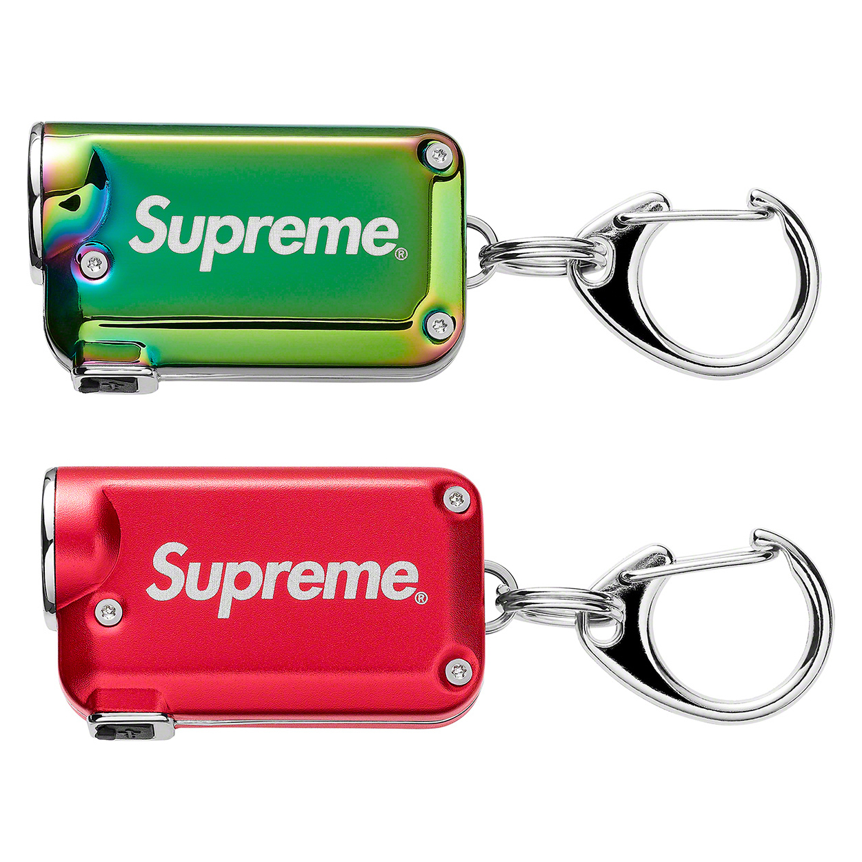 SUPREME NITECORE TINE KEYCHAIN LIGHT 手電筒 紅/綠-FW19A52