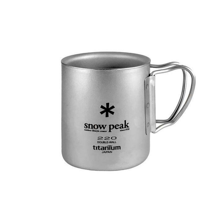 Snow Peak Titanium Double Wall Mug 雙層鈦杯