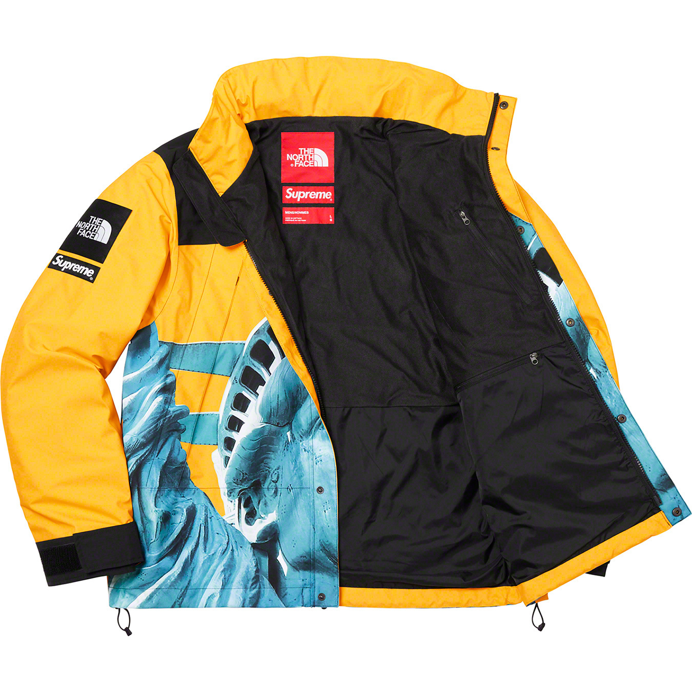 SUPREME THE NORTH FACE STATUE OF LIBERTY MOUNTAIN JACKE