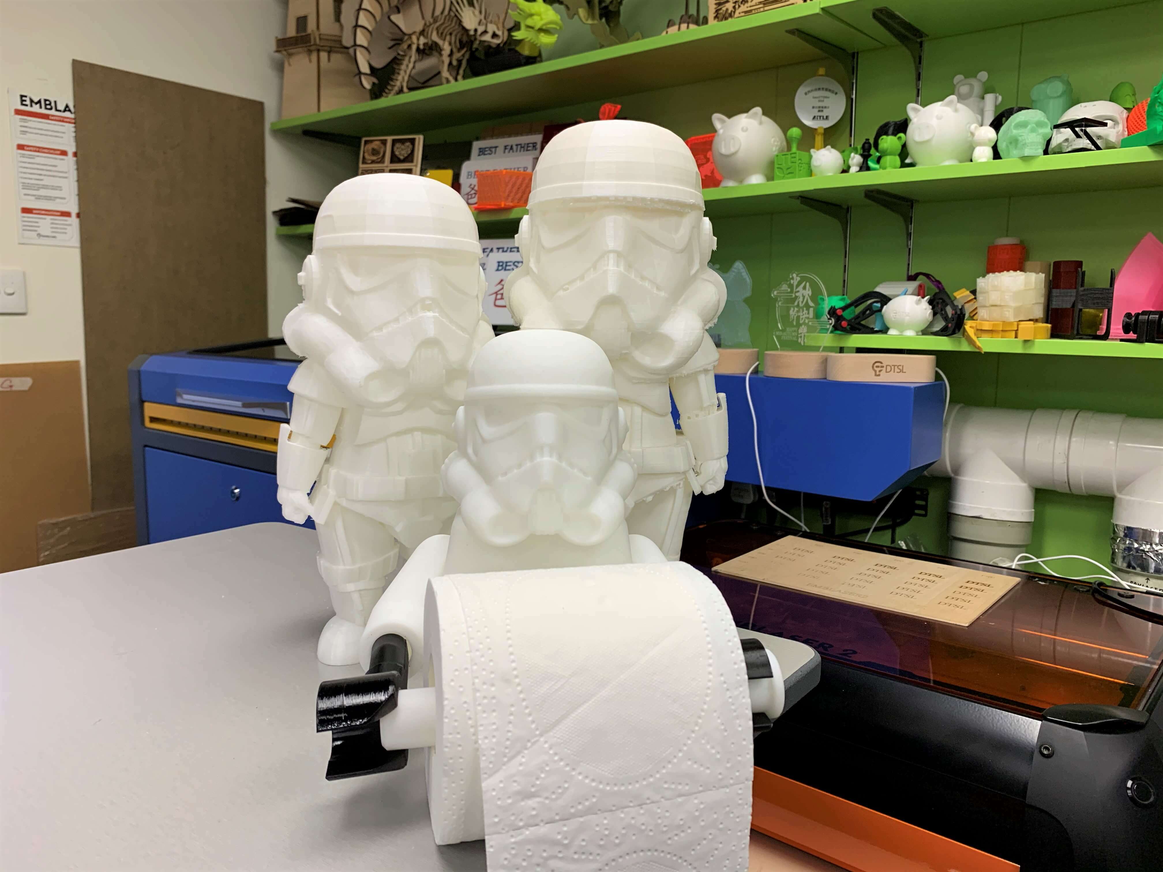 Stormtrooper 廁紙架