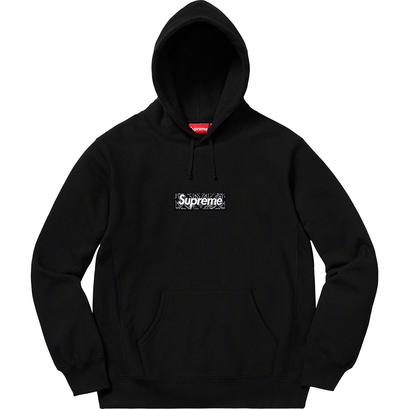 SUPREME BANDANA BOX LOGO HOODED SWEATSHIRT 變形蟲BOX LOGO