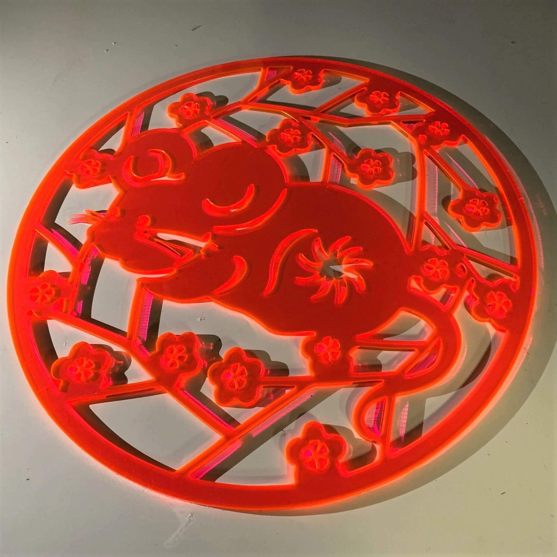 亞加力板賀年裝飾