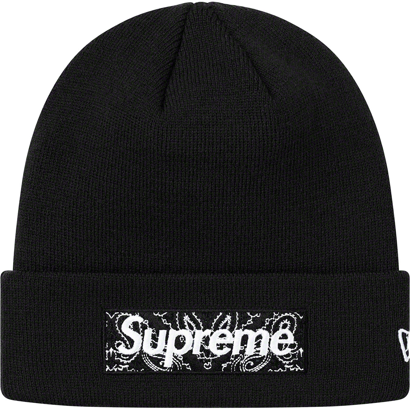 SUPREME NEW ERA BOX LOGO BEANIE 變形蟲毛帽黃/紅/粉/水藍/灰/黑-FW1