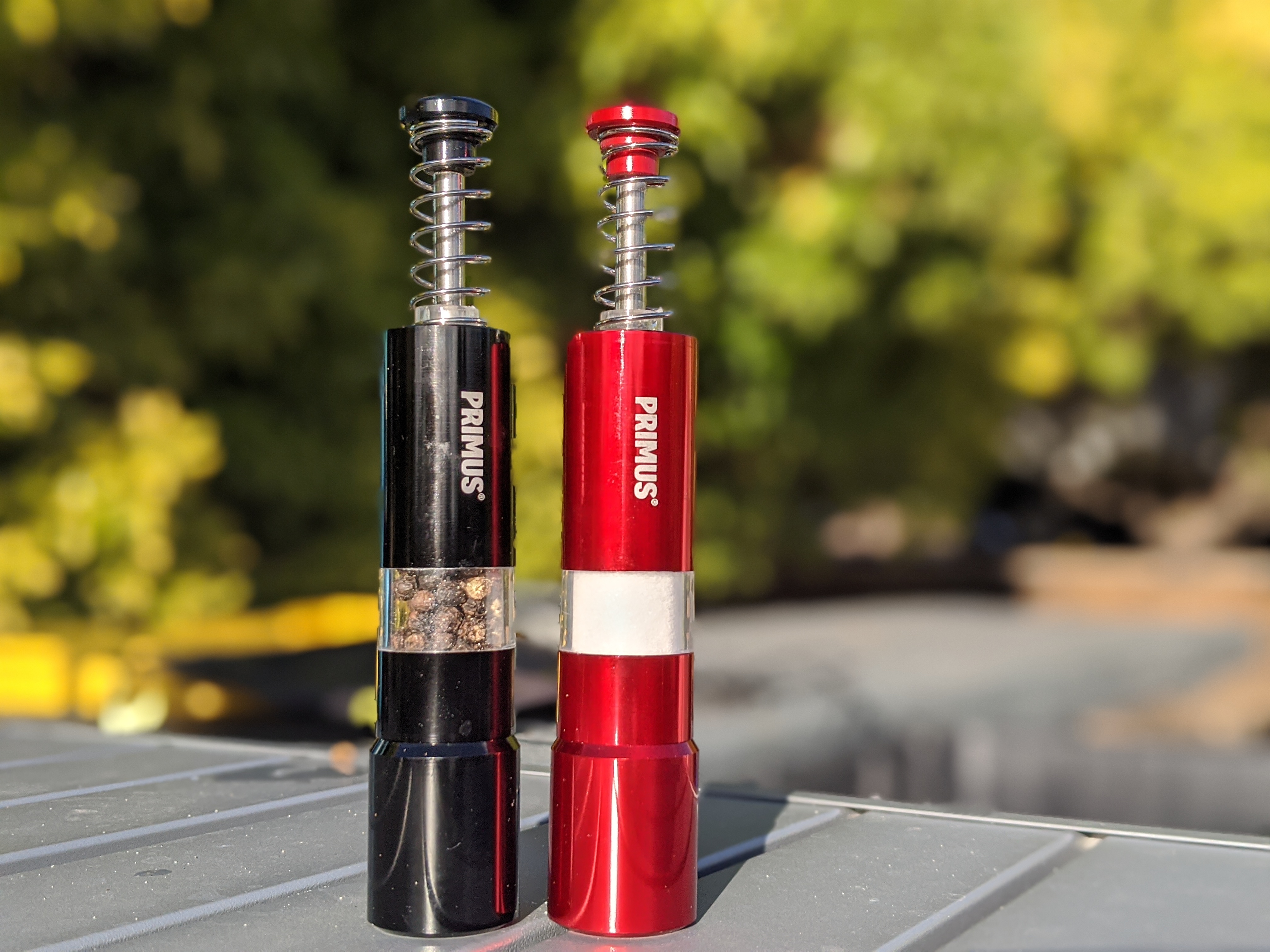 Primus Salt and Pepper Mill 2 Pack 鋁製調味料樽