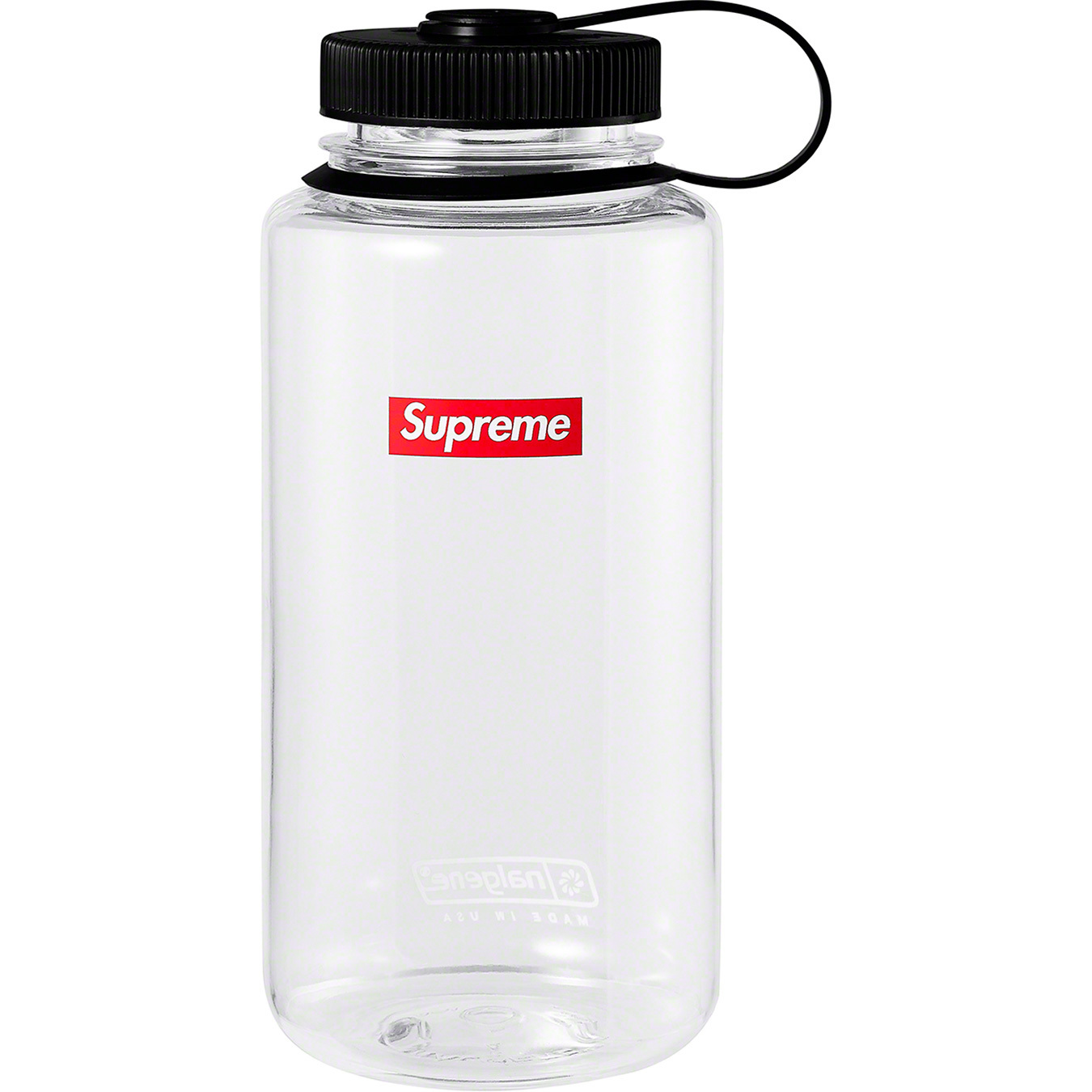 SUPREME NALGENE 32 OZ.BOTTLE 透明水壺黑/紅-SS20A38