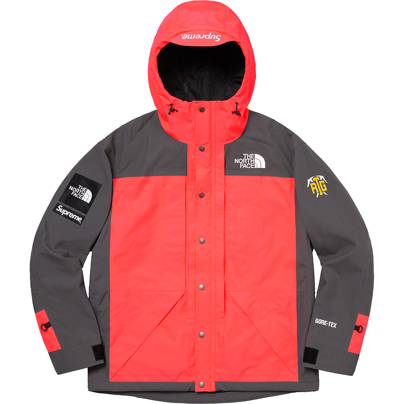 SUPREME THE NORTH FACE RTG JACKET + VEST 外套+背心黑/紅/黃/綠-