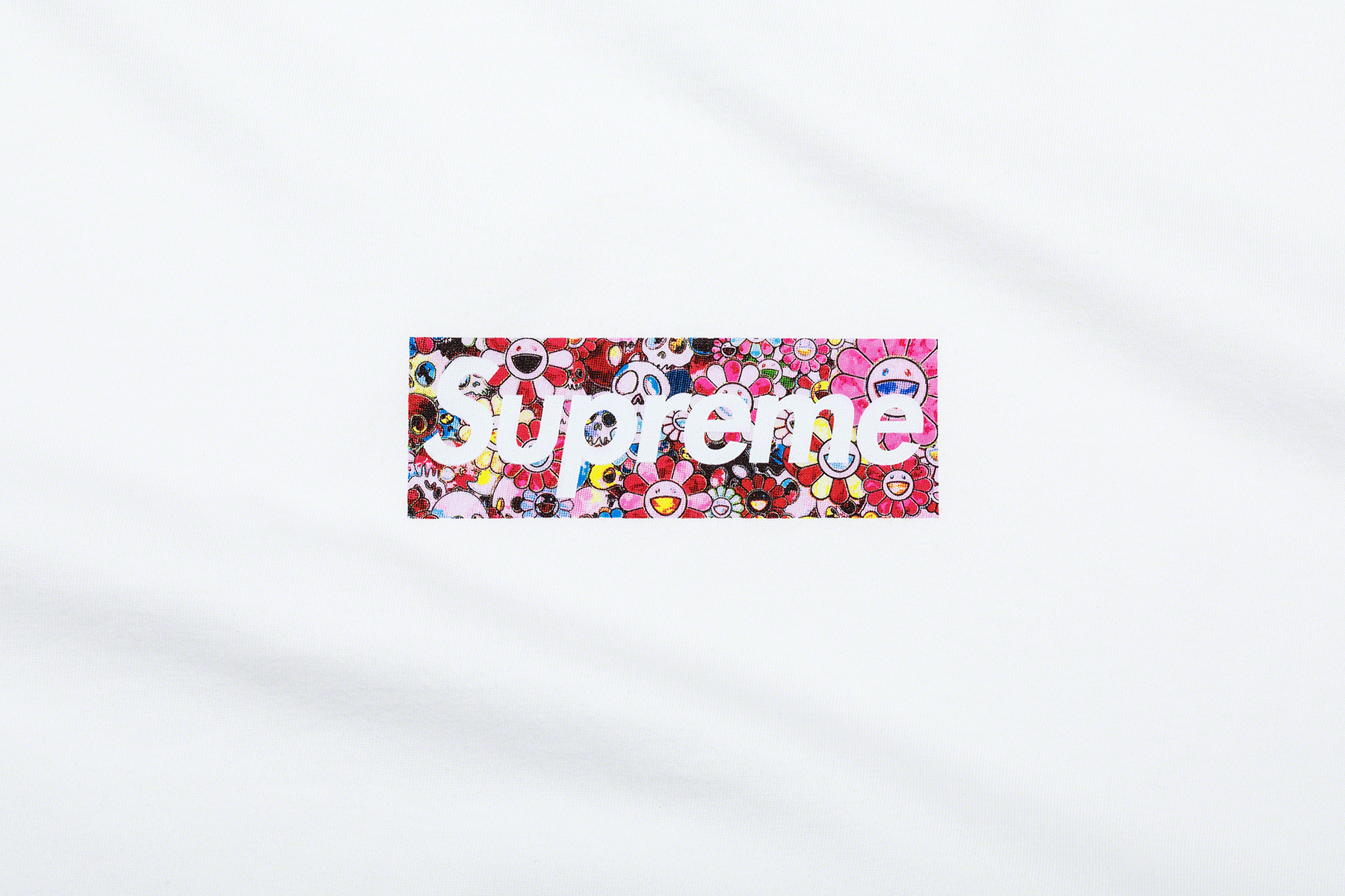 Supreme Takashi Murakami COVID-19 Relief Box Logo Tee W