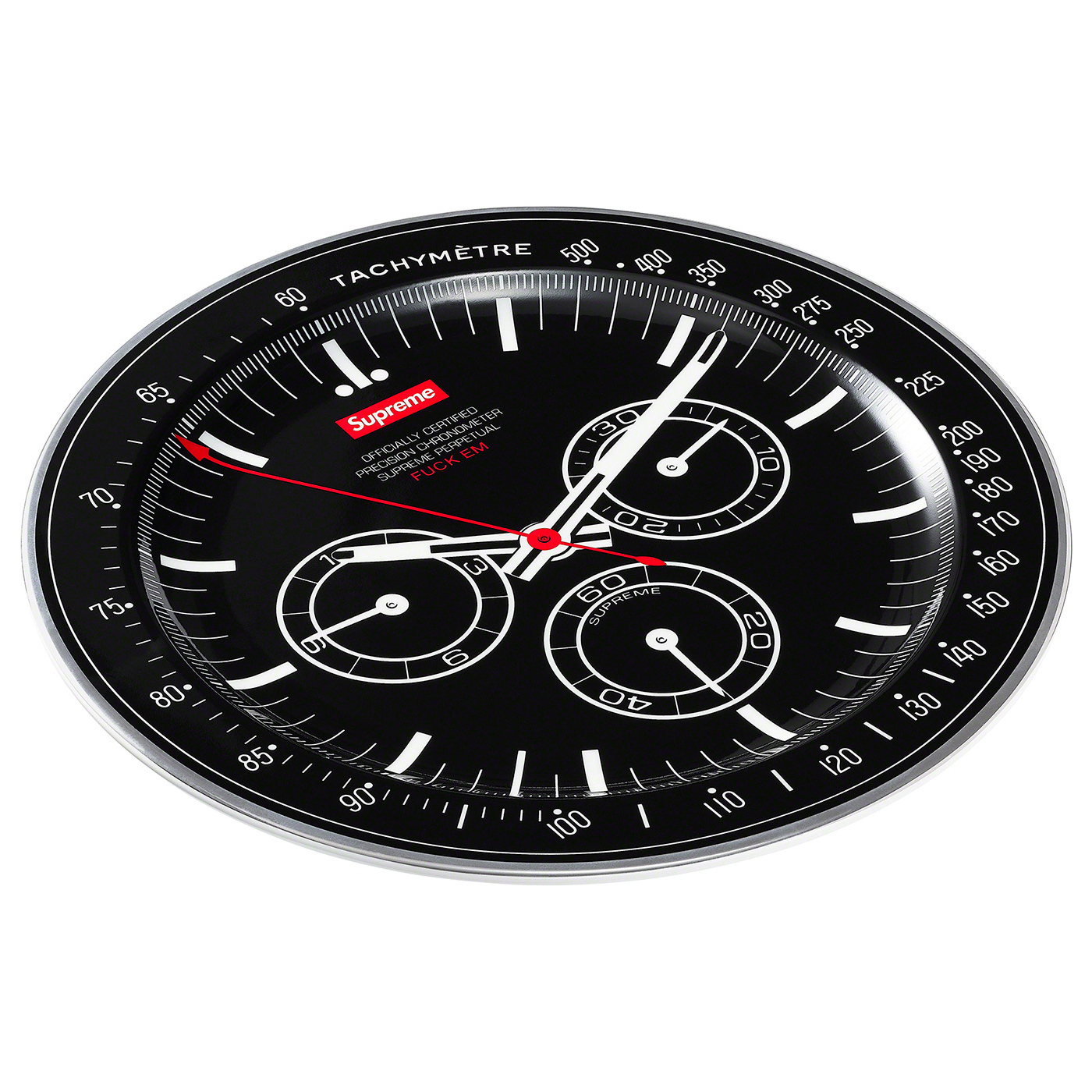 -(C02)-SUPREME WATCH PLATE 錶面 陶瓷盤-FW20A51