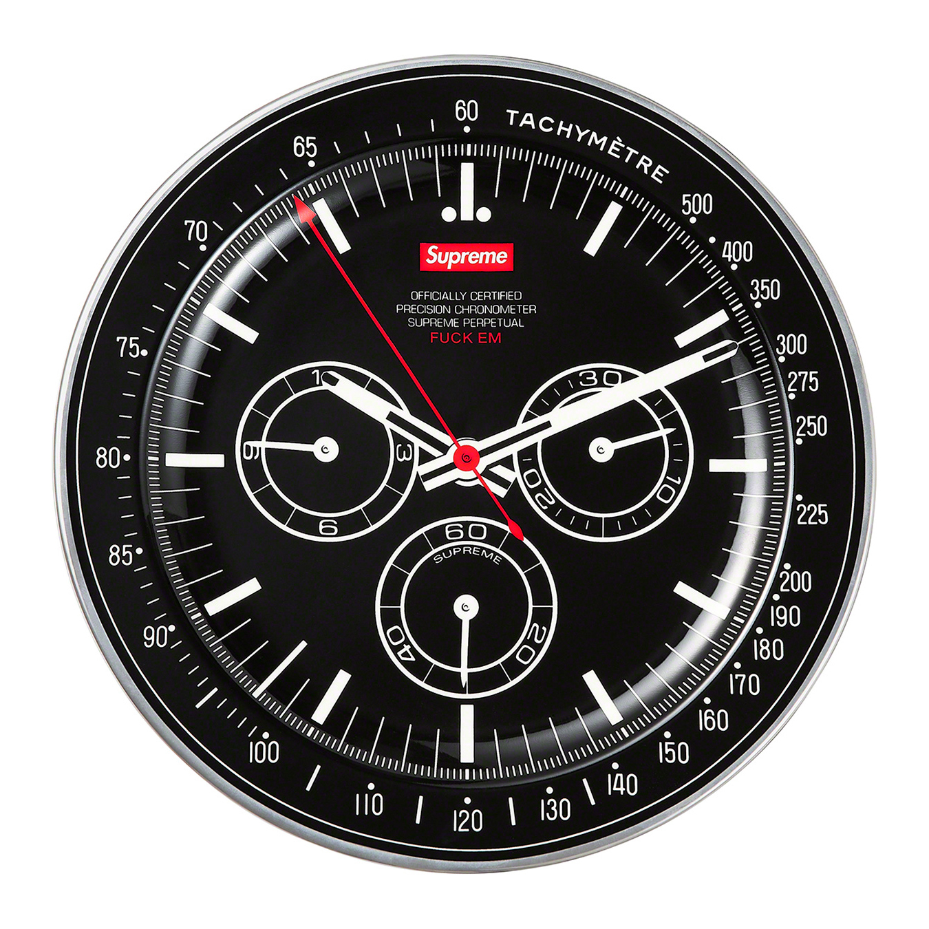 -(C02)-SUPREME WATCH PLATE 錶面 陶瓷盤-FW20A51