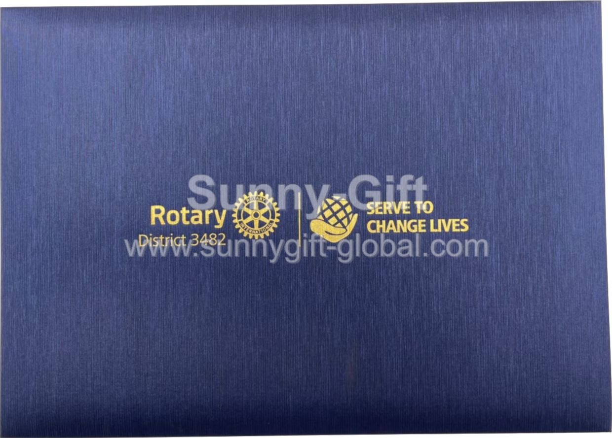 Customized - single sided Certificate Folder