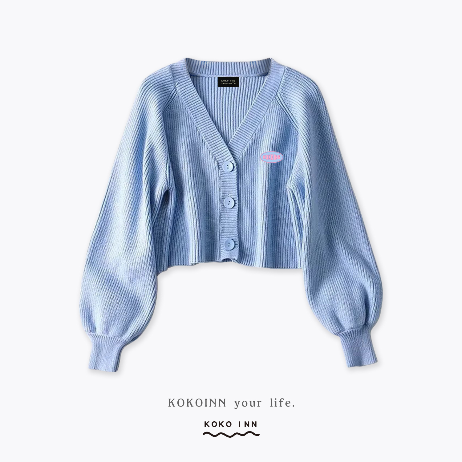 KOKOINN 短版針織外套