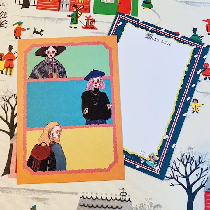 約會 甜蜜聖誕明信片｜甜蜜生活