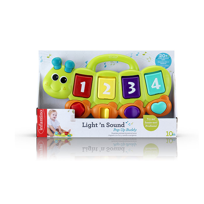 INFANTINO 聲光隨身學習蟲蟲