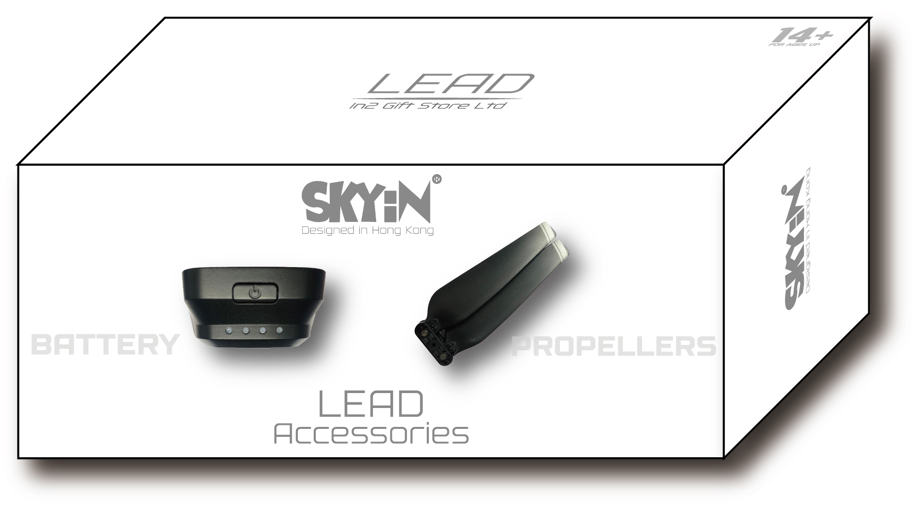 SKYIN GPS 摺疊航拍機配件