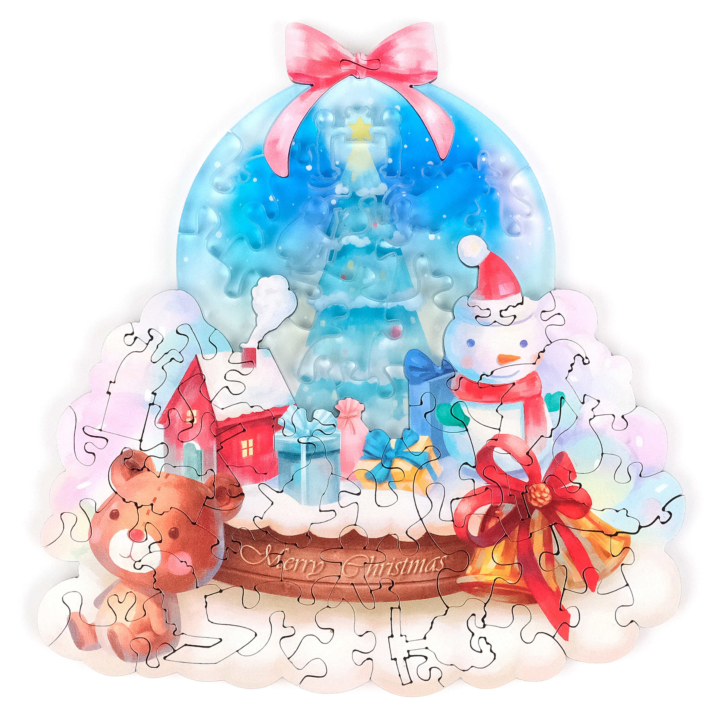 ♡SALE♡水晶 羊咩咩的圣诞 6cm×10m 100cm/loop 聖誕水晶球