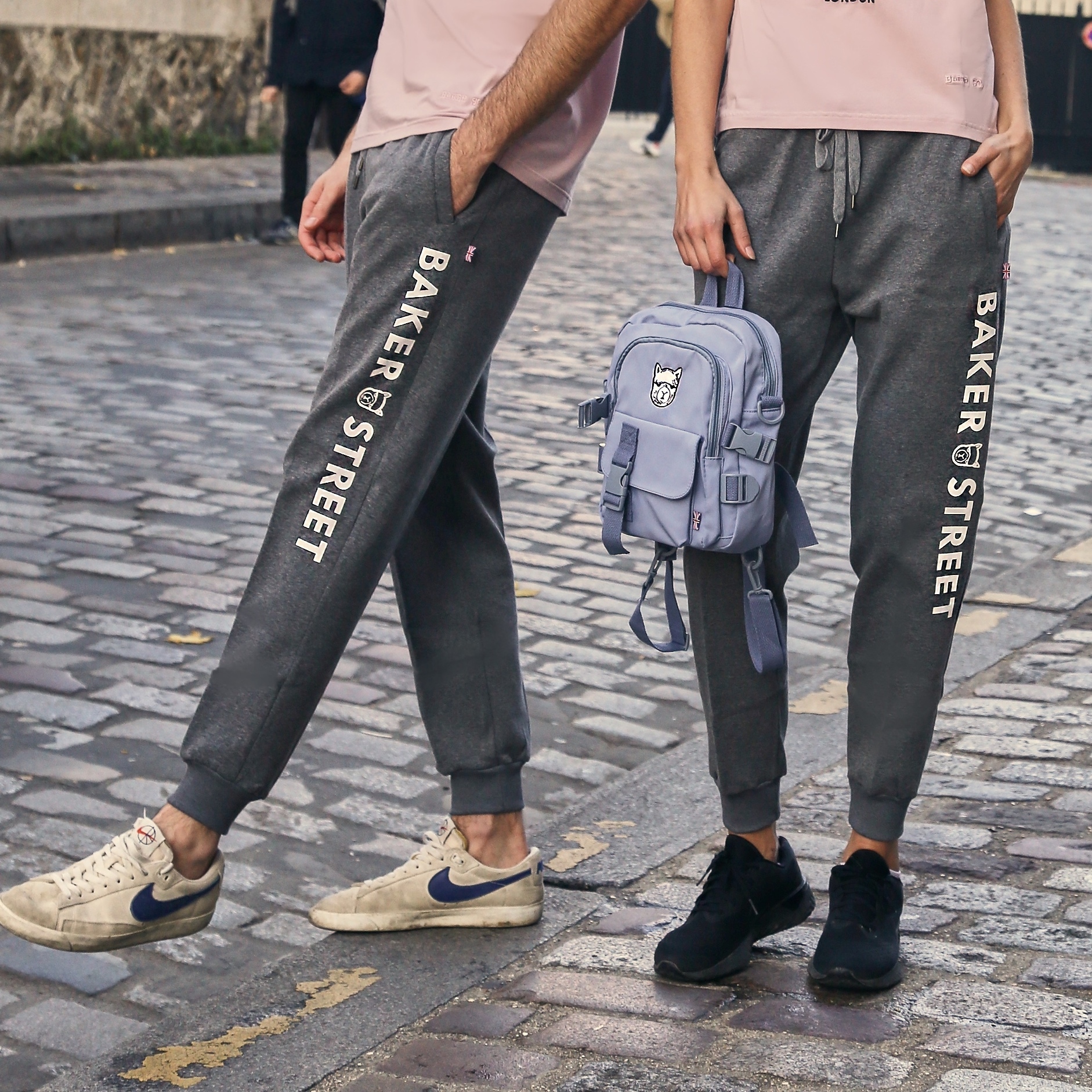 LOGO Cotton pants