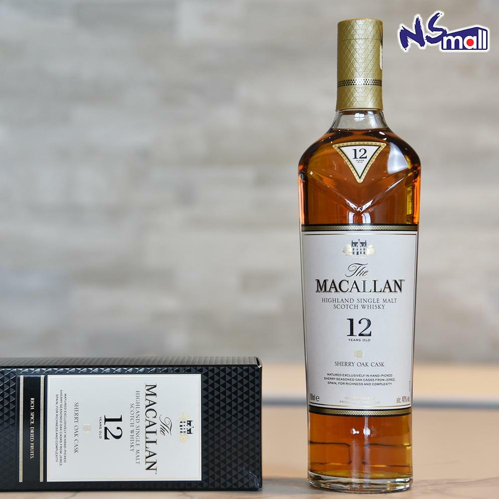 The Macallan 麥卡倫 - Macallan 12y Sherry Oak (新裝) 700ml